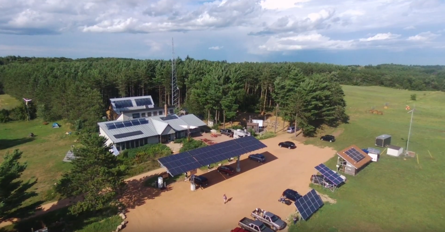 MREA Solar Canopy, Driving on Sunshine Case Study