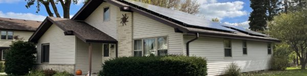 Bob Spircoff's Solar home in Milwaukee (Image courtesy of Bob Spircoff)