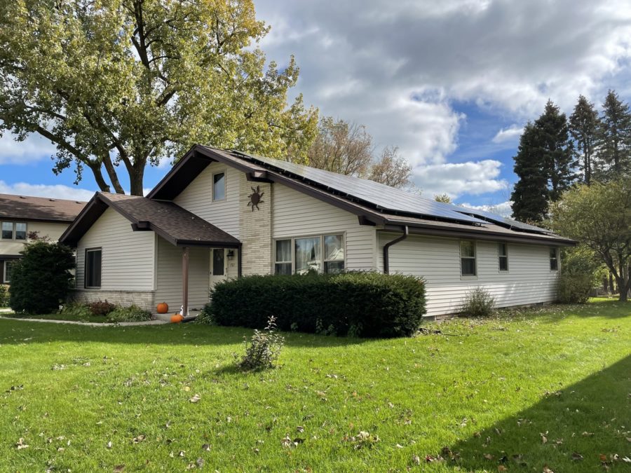 Bob Spircoff's Solar home in Milwaukee (Image courtesy of Bob Spircoff)