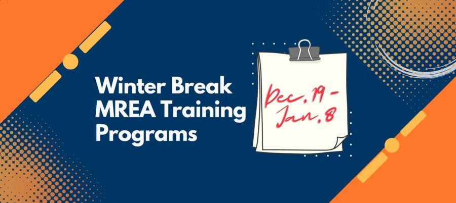 Training Programs Winter Break (Dec. 19 – Jan. 8)