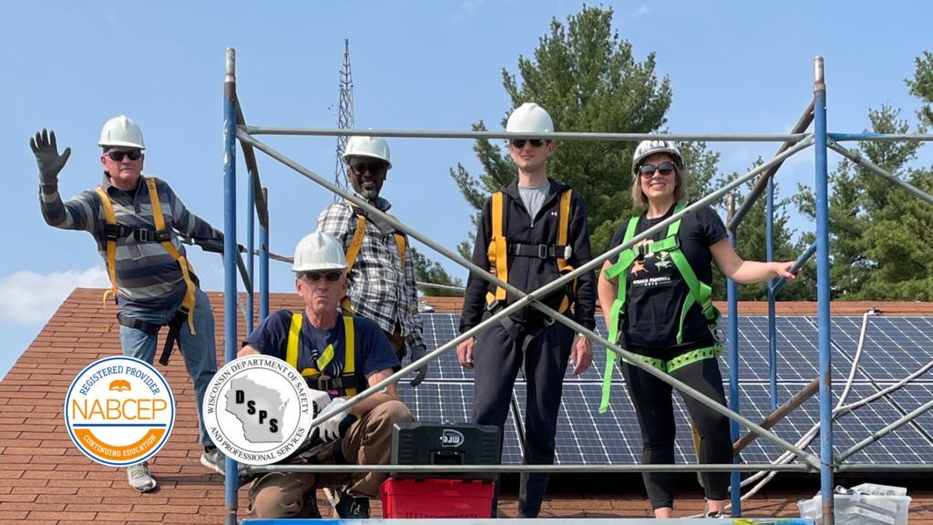 RoofMount PV System Design & Installation Lab (PV 312) Midwest
