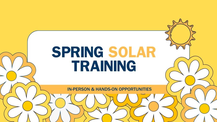 Spring Solar Training