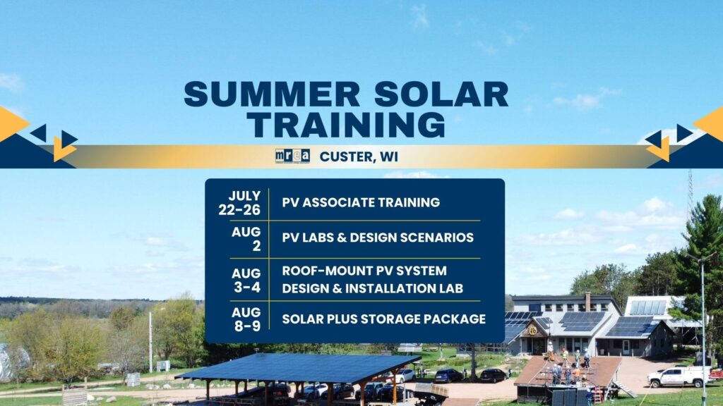 Course Offerings - Midwest Renewable Energy Association
