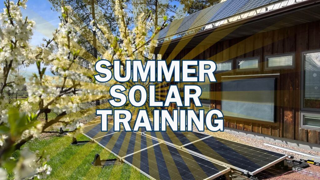 Summer Solar Training
